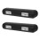 8Pcs PU Black Piccolo Travel Case with Soft Lining Organizer 1