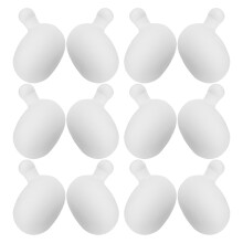 60Pièces Inserts Bulles Blancs En Caoutchouc Pour Jouets À Presser DIY