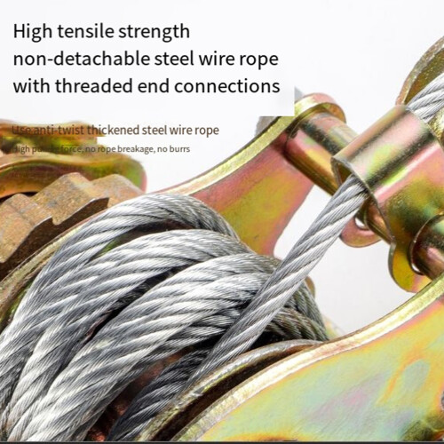 Compact Manual Ratchet Wire Rope Tightener-T2 single line 2