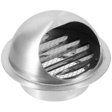 5Pcs High Efficiency Stainless Steel Round Vent Cover for Bathroom