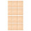 48Pièces Gels Lumineux Orange PVC Diffuseur Pour Studio Photo 1