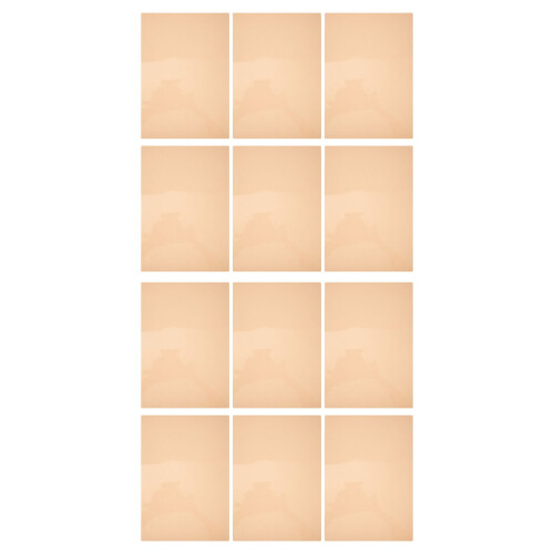 48Pièces Gels Lumineux Orange PVC Diffuseur Pour Studio Photo