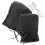 1Paar Heizbare Lenkerhandschuhe Plüsch Schwarz Warm Outdoor 1