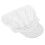 2Pcs White Breathable Protective Cap for Food Electronics Industry 1