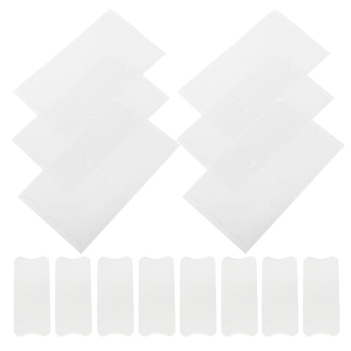 120Pièces Patchs Oreilles En Silicone Transparent Pour Beauté