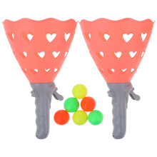 4Sets Multi Kids Catch Launcher Balls Plastic ABS Outdoor Catch Toy