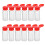 60Pcs Portable Plastic Seasoning Jars with Precise Dispensing Lid 1