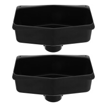8Pcs Black Foosball Table Accessories for Kids Adults with Storage Box