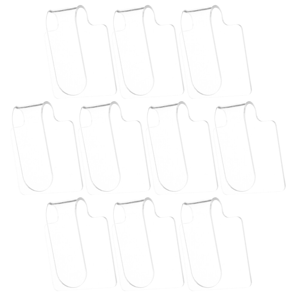 Villcase 30Pcs Small Handheld Acrylic Mixing Palette For Makeup And Nail Art
