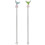 2 Pcs Long Handle Stirrer Drink Stirrers Stirring Rods For Beverages 1