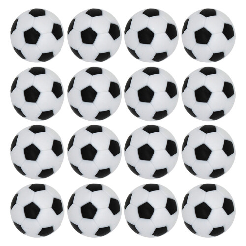 32Pcs Multi Hips Mini Tabletop Foosball Balls for Foosball Game Fun