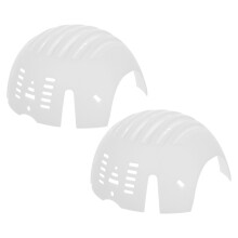 4Pcs Adjustable White Pe Hard Hat Liner Inserts for Impact Protection