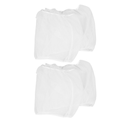 2Pcs Cage Cover Polyester Mesh Dustproof Net Seed Catchers