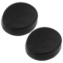 10Pcs Fitness Bike Handlebar Support Elbow Pads in Black Plastic