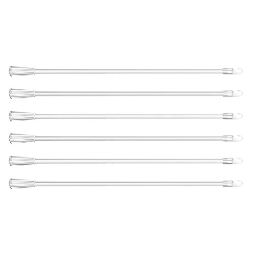 18Pcs PP Blind Sticks with Hooks for Venetian Blind Control