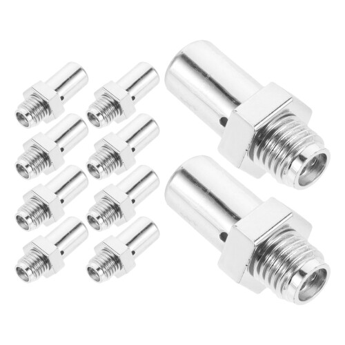 50Pcs Water-Based Fire Safety Nozzles Silver Atomizing Spray Parts