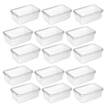 30Pcs Reusable Clear Cake Boxes Bulk for Home Use and Cake Transport