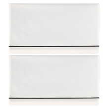 10Pcs Durable Loose-Leaf Ticket Storage Holder for Home and Travel Use
