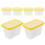 18Pcs Compact Yellow Moisture Absorbing Boxes for Shoe Cabinets 1
