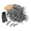 15Pcs Bald Curly Wig and Mustache Set Soft Comfortable Multi Color 1