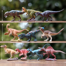 Figurine PVC dinosaure artisanal jouet de collection pour jeu créatif et apprentissage