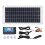 12W Polycrystalline Solar Panel Kit with 10A Waterproof Charge Controller 2