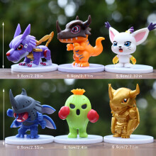 Modèle d'action Digimon avec compétences de coordination oculaire pour enfants passionnés et