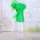 Manual Rotating Mist Cooling Fan Handheld Mist Humidifying-Blue 5