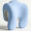 Memory Foam Filled Rest Pillow Solved-Double gray color 4