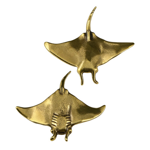 Metall-Tierstatue, Regaldekoration, Akzent,-2PCS 1