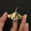 Metall-Tierstatue, Regaldekoration, Akzent,-2PCS 5