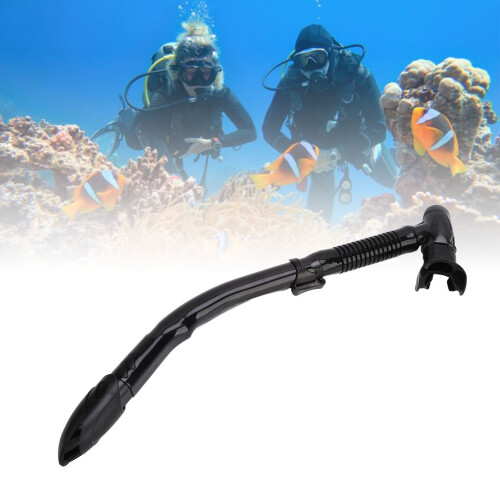 Halbtrockener Tauchschnorchel Silikon ABS mit