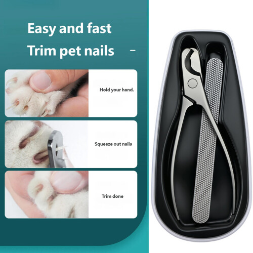 Ergonomic Pet Nail Clippers High Quality Rustless Steel Sharped 2