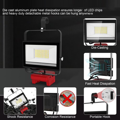 High Brightness LED Rechargeable Camping Light Portable-1pcs 1