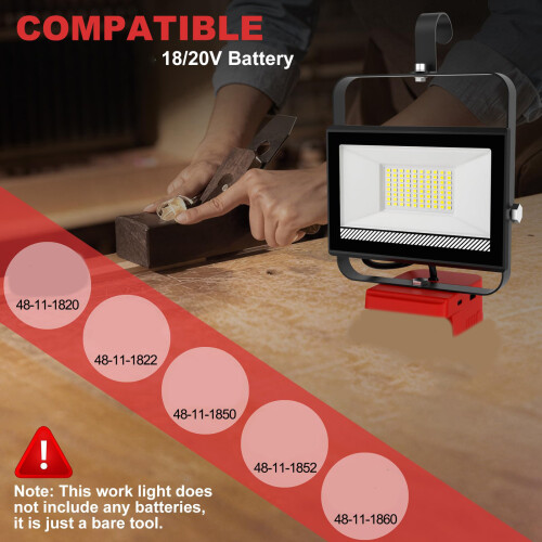 High Brightness LED Rechargeable Camping Light Portable-1pcs 2