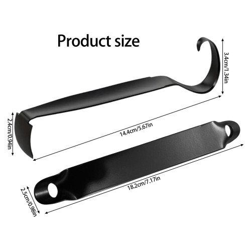 Pack of 2 Professional Stainless Steel Double Ended Ceramic 2