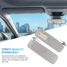 Left & Right Car Sun Visor Vanity Mirr for Model 3 Interior 1088738-41-I 1088740-31-I
