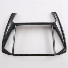 Center Console Air Vent Outlet Cover Trim for  MU-X MUX 2022 2023 Accessories Carbon Fiber