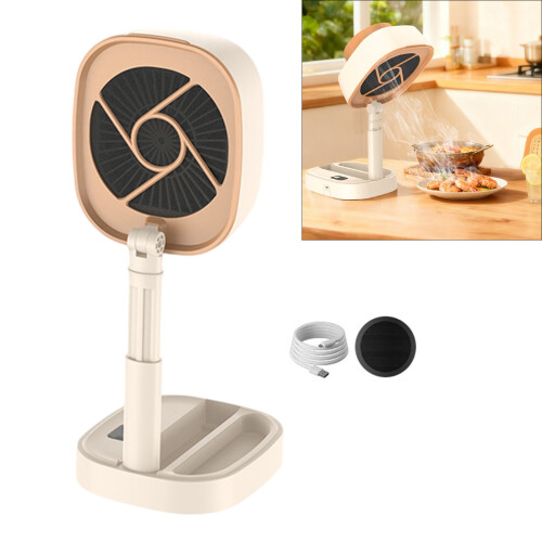 Foldable Exhaust Fan For Desktop Cooking 125 Degree Angle-2 2