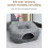 Materials Bed With Enclosed Design For Year Round-dark gray M 2
