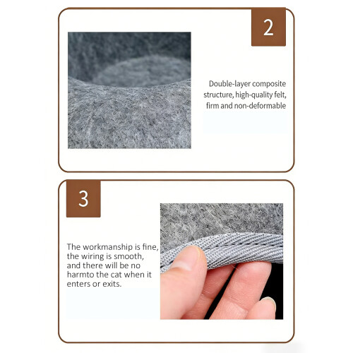 Materials Bed With Enclosed Design For Year Round-dark gray M 2