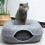 Materials Bed With Enclosed Design For Year Round-dark gray M 5