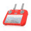 For   4 Pro/Air3 Drone Remote Control/ RC2 Multi-Function Convenient Silicone Protective Case Cover,Red 4