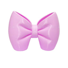 Cute 3D Printed Toothbrush Holder Bows Design Bathroom-Pink