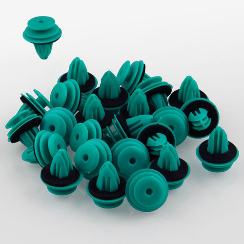 50 Pcs Trim Panel Nylon Retainer Clips for  90467-10188 2