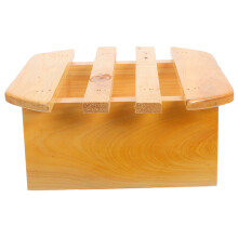 3Pièces En Bois Multiusage Pour Bain De Pieds Confortable