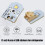 Pack of 4 Plastic LED Bulbs for 6