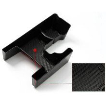 3X for Jimny JB64 JB74 Drink Holder Console Storage Tray Gear Shift Storage Box Organizer with Rubber Mat