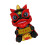 Solar Lions Figurine Dashboards Decoration Chinese-Black 1