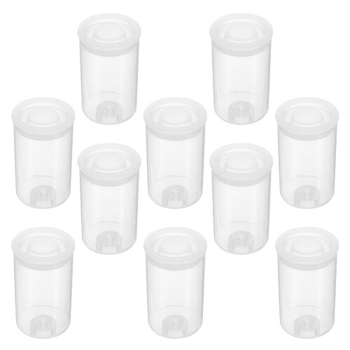 120Stk Leichte Transparente Kunststoffbox Für Rollfilm Und Köder